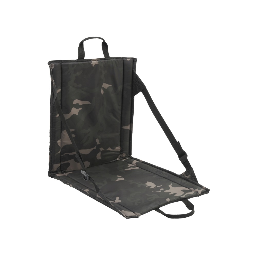 Brandit - Darkcamo one size Klappbarer Stuhl - One size - Schwarz